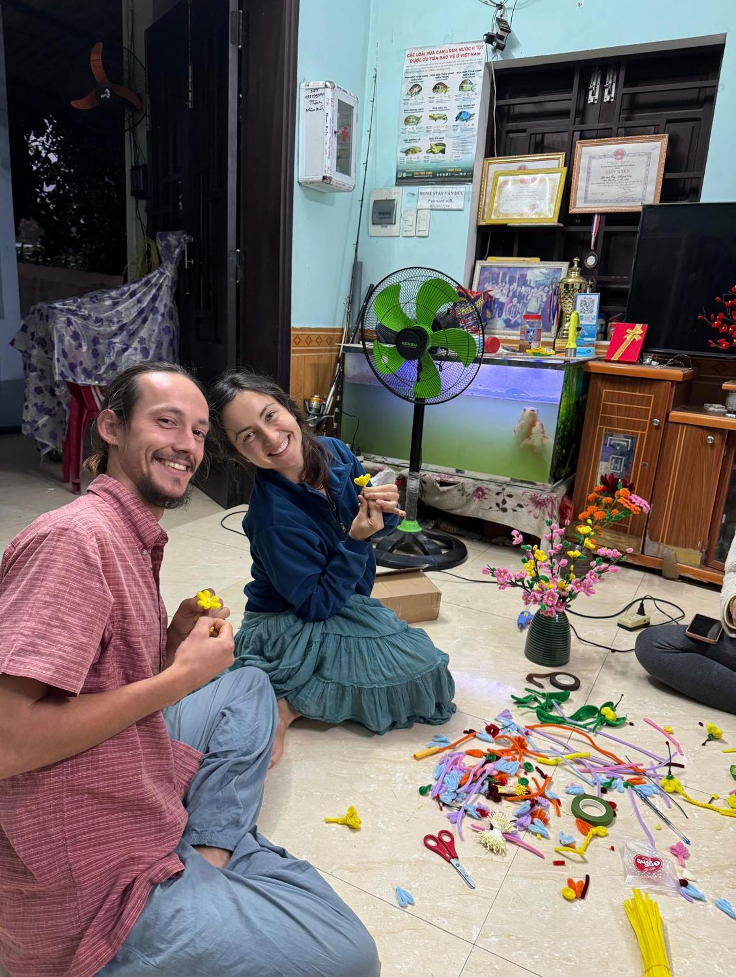 Tân Hiệ Homestay Van Duc Cu Lao Cham מראה חיצוני תמונה