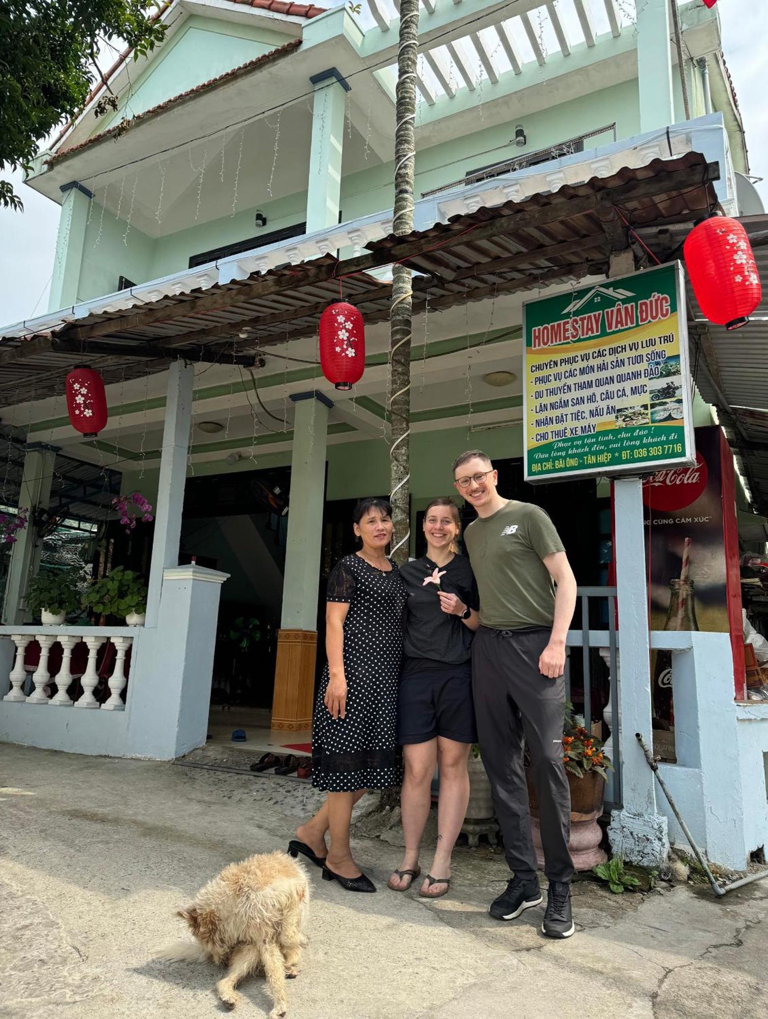 Tân Hiệ Homestay Van Duc Cu Lao Cham מראה חיצוני תמונה